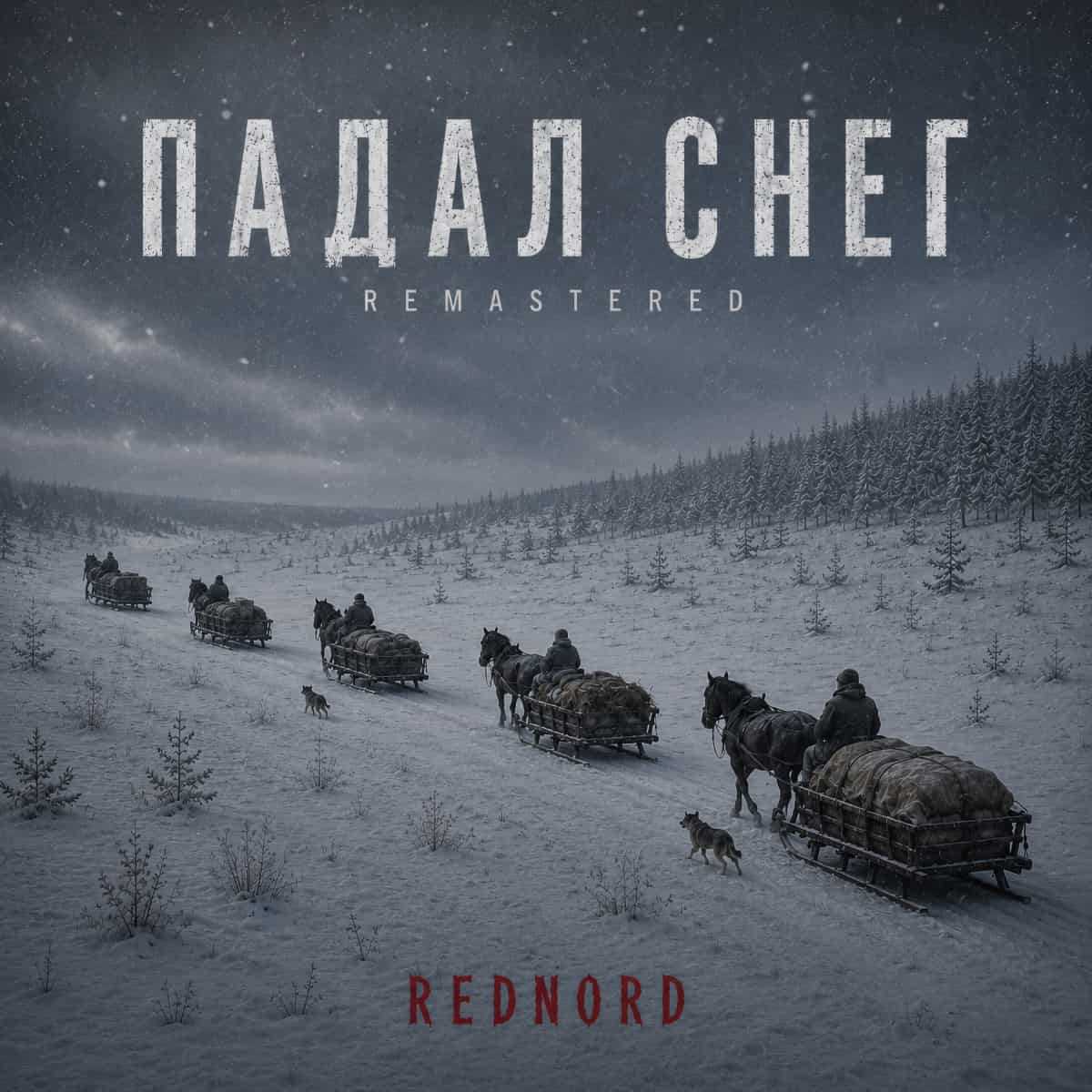 Падал снег